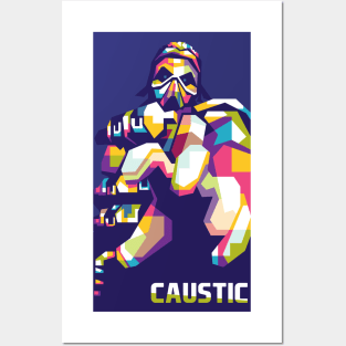 Apex Legends Caustic Geometric art Posters and Art